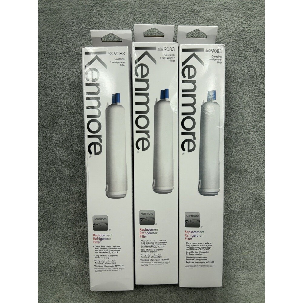 Kenmore 46-9083 Refrigerator Water Filter Replacement 9083 469083 Lot Of 3